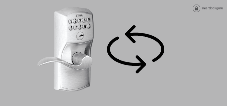 Schlage Keypad Lock Keeps Spinning