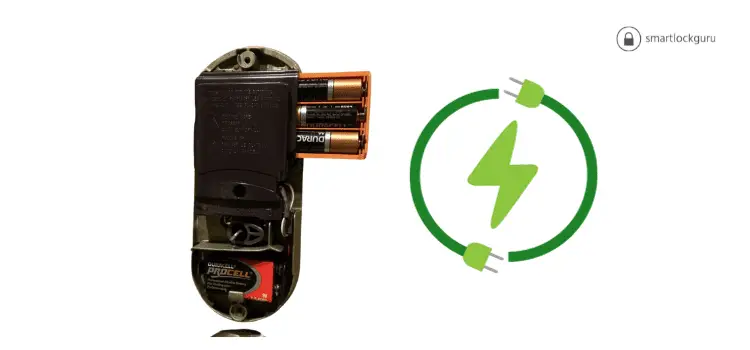 Rechargeable Batteries in Schlage Lock